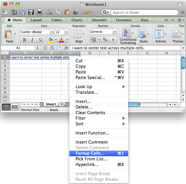 view page break preview in excel for mac